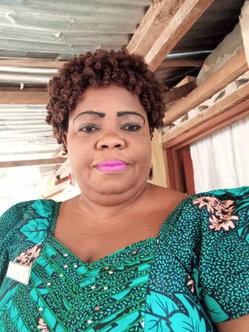 Albertine Balangi, Directrice Radio Mwana (Gbadolite)